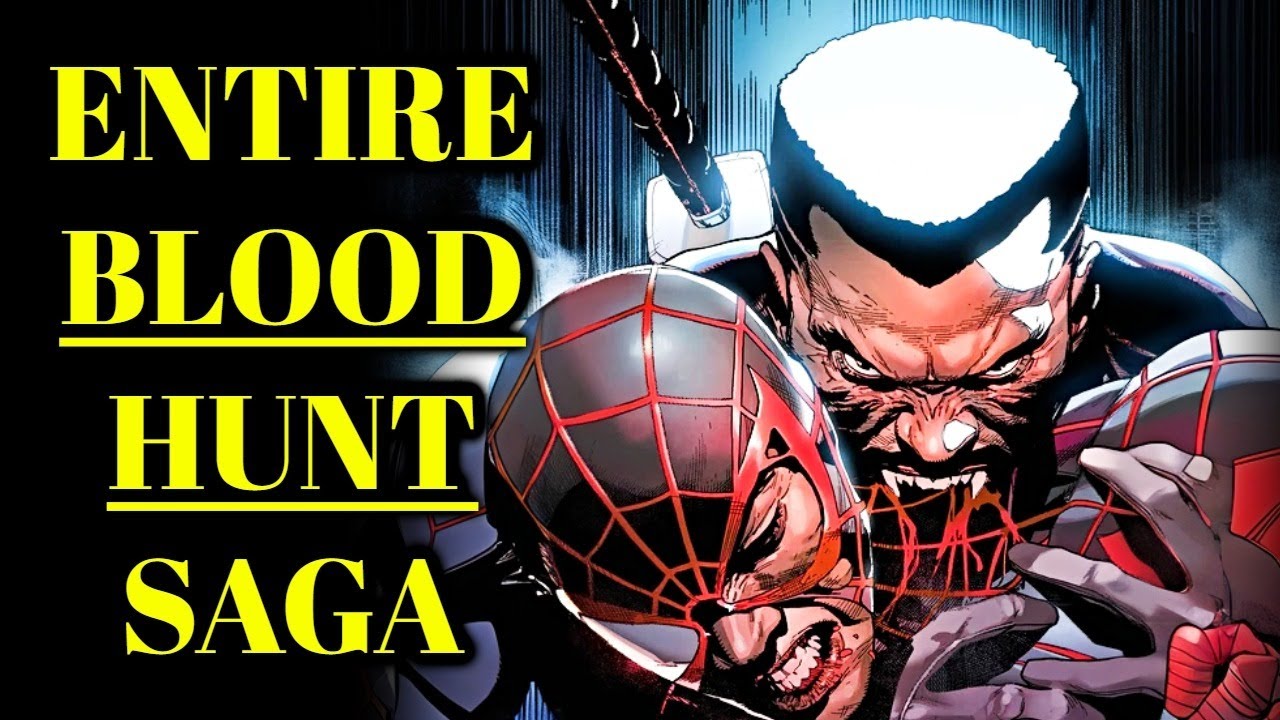 Entire Marvel Blood Hunt Saga - Avengers Battle a Sunless World After Blade Becomes Varnae&rsquo;s Host