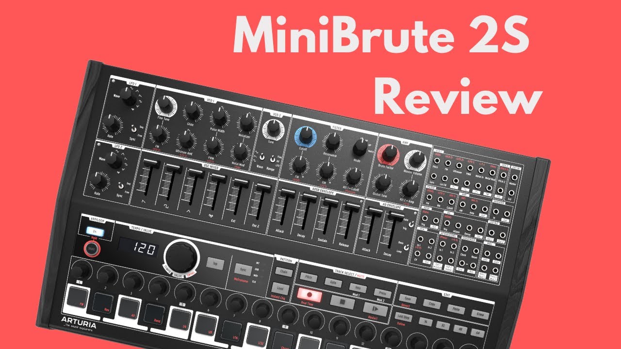 Arturia MiniBrute 2S Detailed Review! - Analog Sequencing Synth
