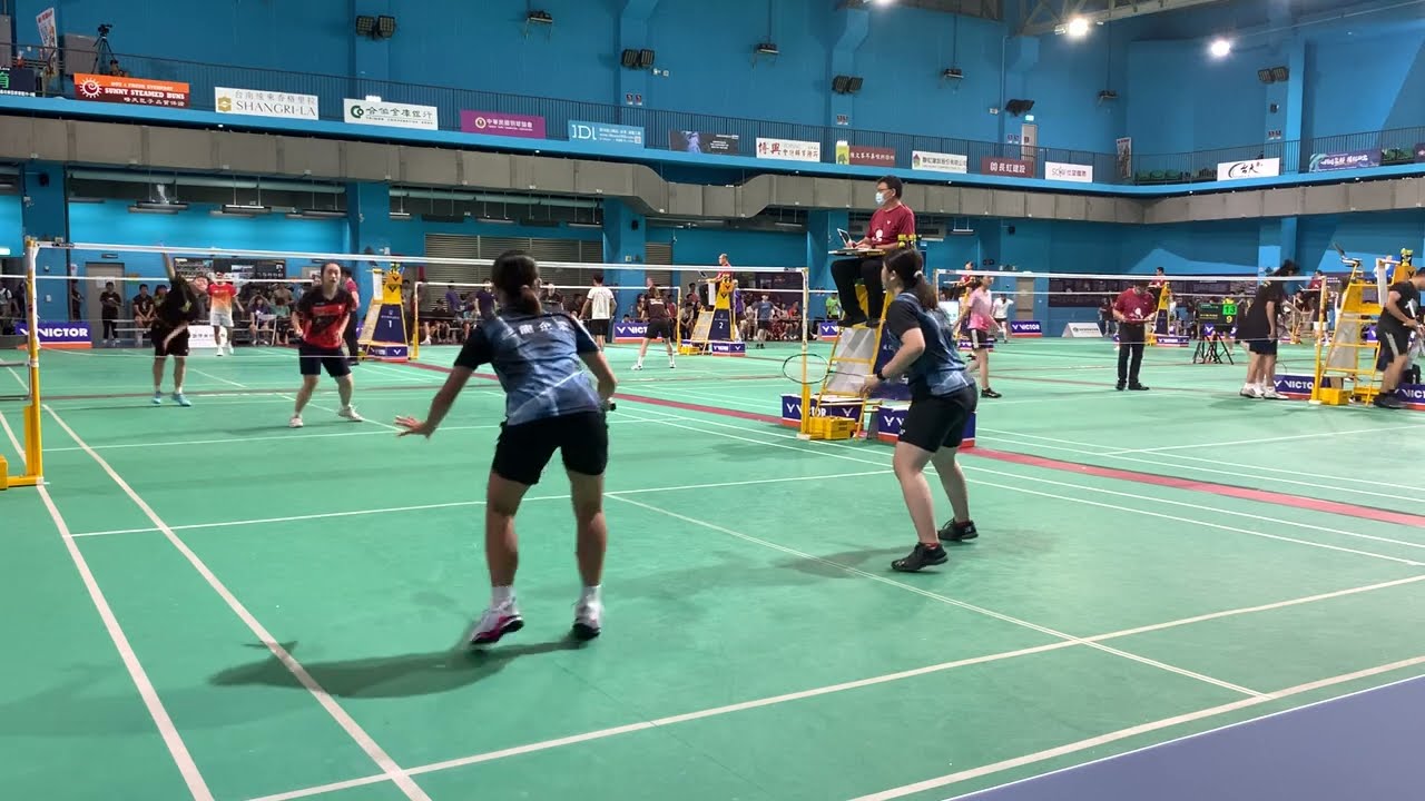 2023成大羽球公開賽 公開女雙冠亞 孫卉芝葉卉珊 VS 張育瑄周恩妃
