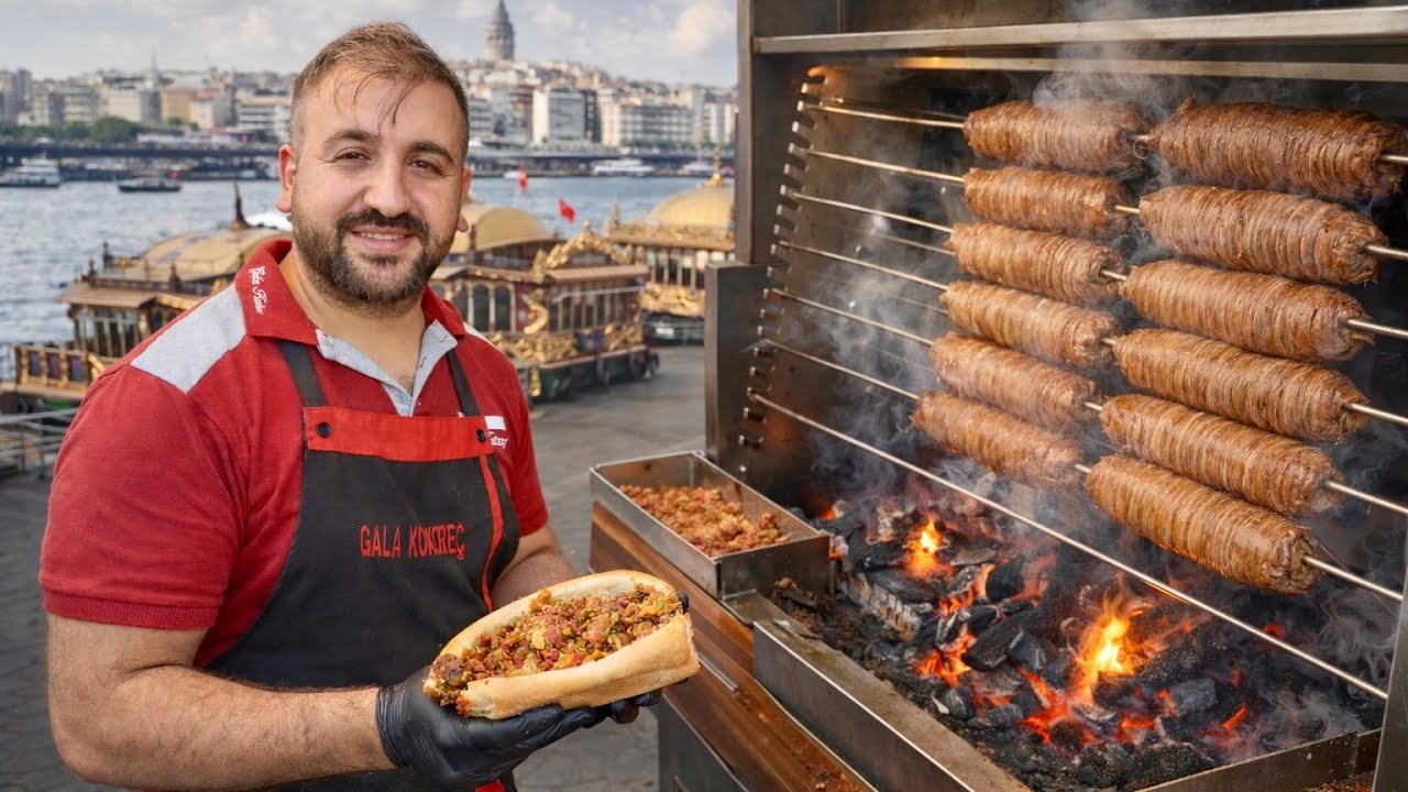 The Real Istanbul Street Food Experience | Kokoreç, Balık Ekmek & Lokma