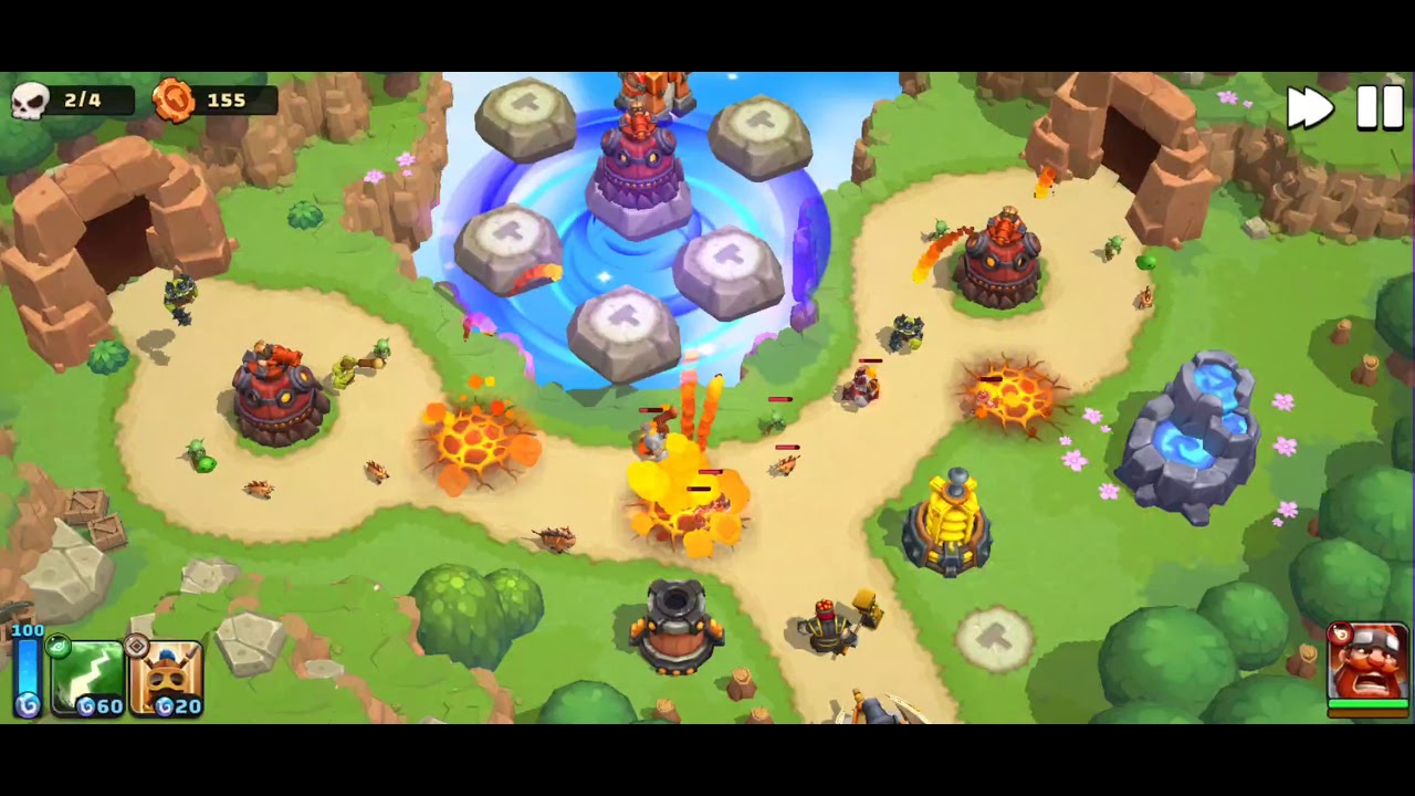 Let's Play - Wild Sky TD, Level 1-6 - Ooze Invasion, Greenvale Island