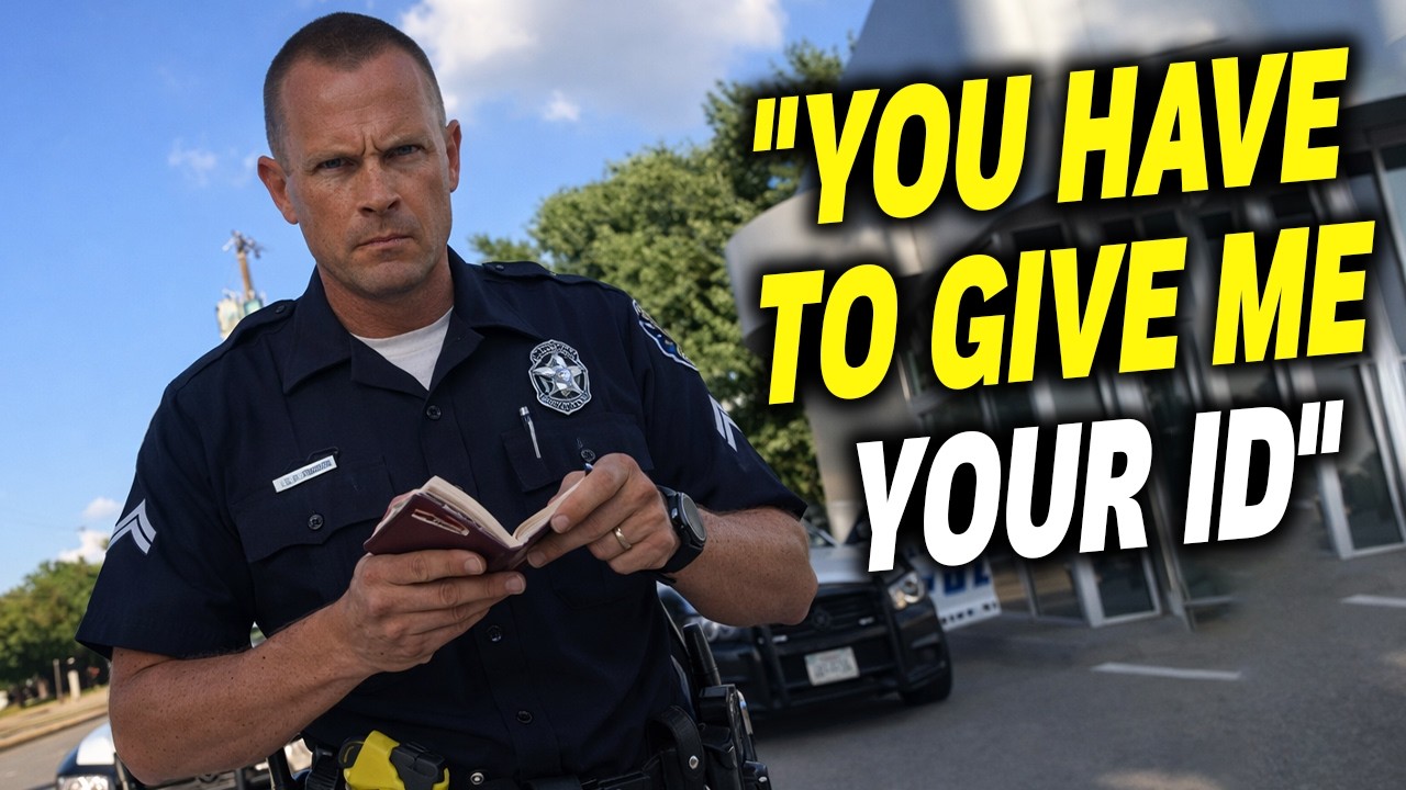 Tyrant Cop Demands ID Without Crime—25-Year Veteran Forced to Apologize | ID Refusal