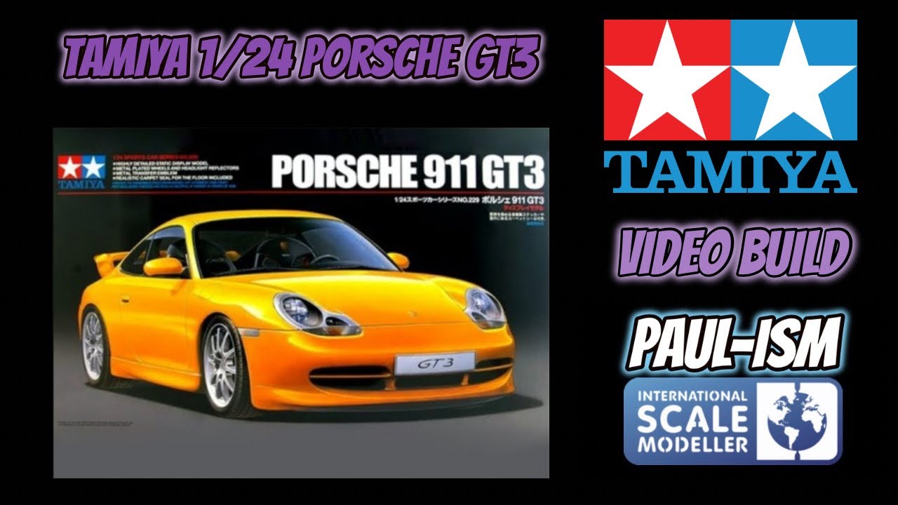Part 2 Tamiya 1/24 Porsche 911 GT3 - Step by Step build