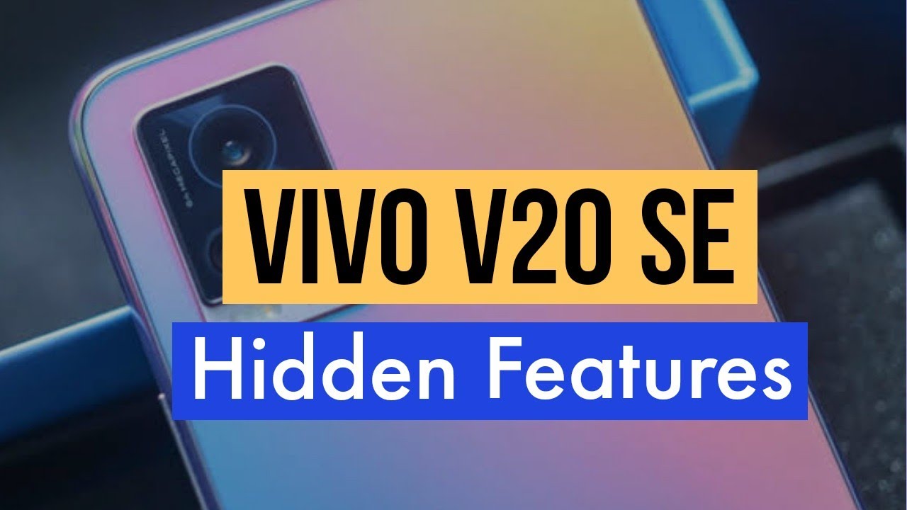 Vivo V20 SE Hidden Features | Tips & Tricks [Hindi]
