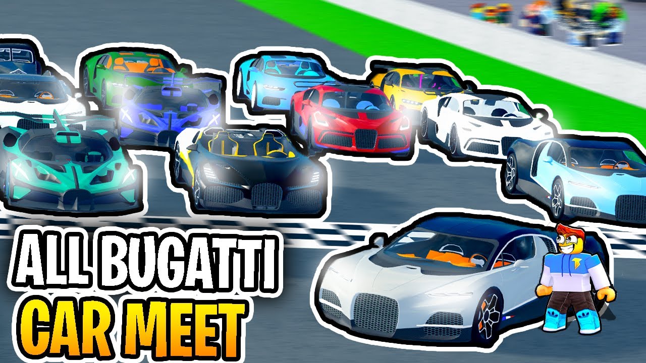 I Hosted A BUGATTI ONLY CAR MEET In Car Dealership Tycoon! (2024)