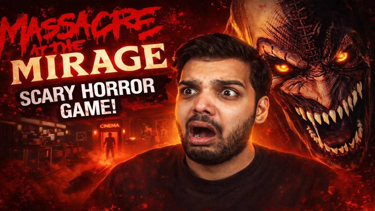 This Horror Game is PURE NIGHTMARE! 😨 | Massacre at the Mirage Live Horror Gameplay