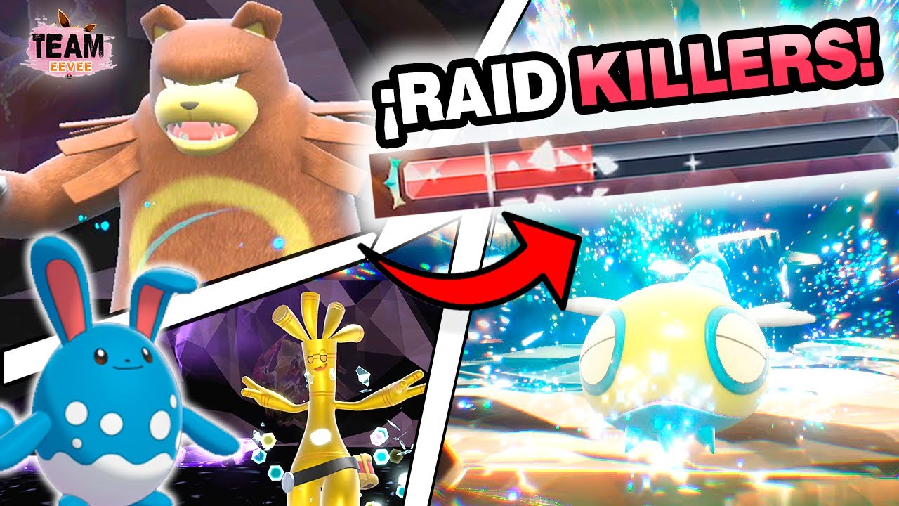 ⚔️ ¡¡Los MEJORES POKÉMON Para TERAINCURSIONES / Raids en Escarlata y Púrpura!!