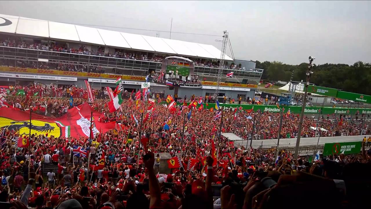 F1 Monza Italy GP 2016 - Podium ceremony