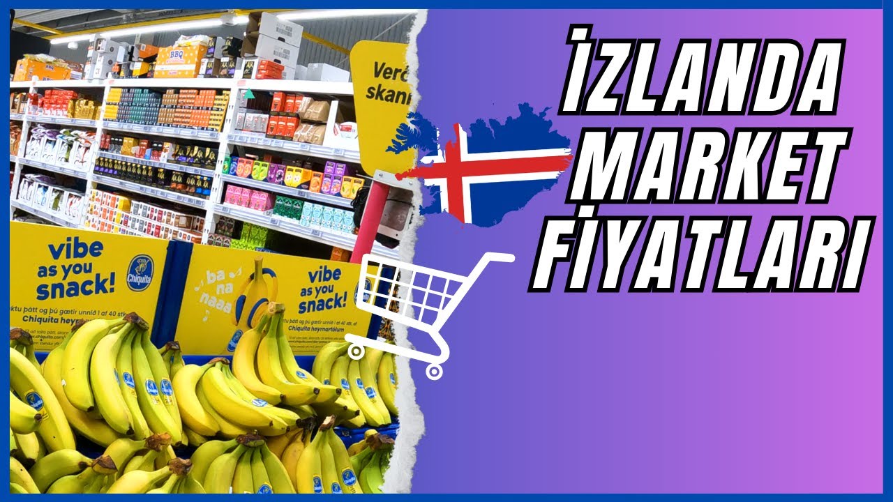 İZLANDA MARKET FİYATLARI  | Pahalı mı Ucuz mu ? 🇮🇸 (İZLANDA 2. BÖLÜM)