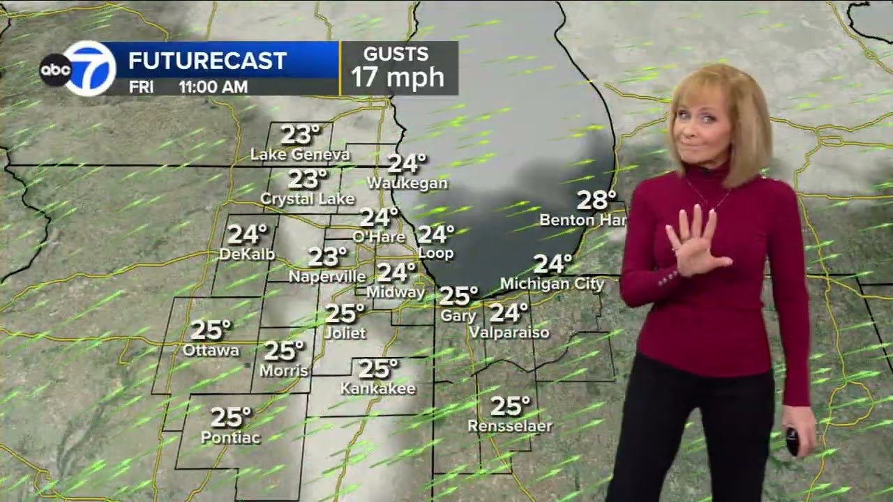 Chicago weather: Sub-zero wind chills Thursday