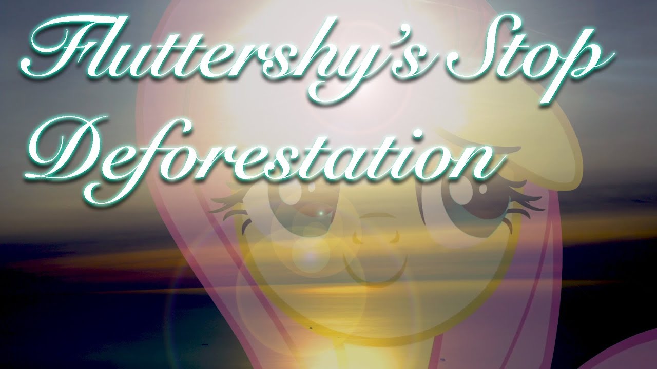 MLP: IRL - Fluttershy's Stop Deforestation