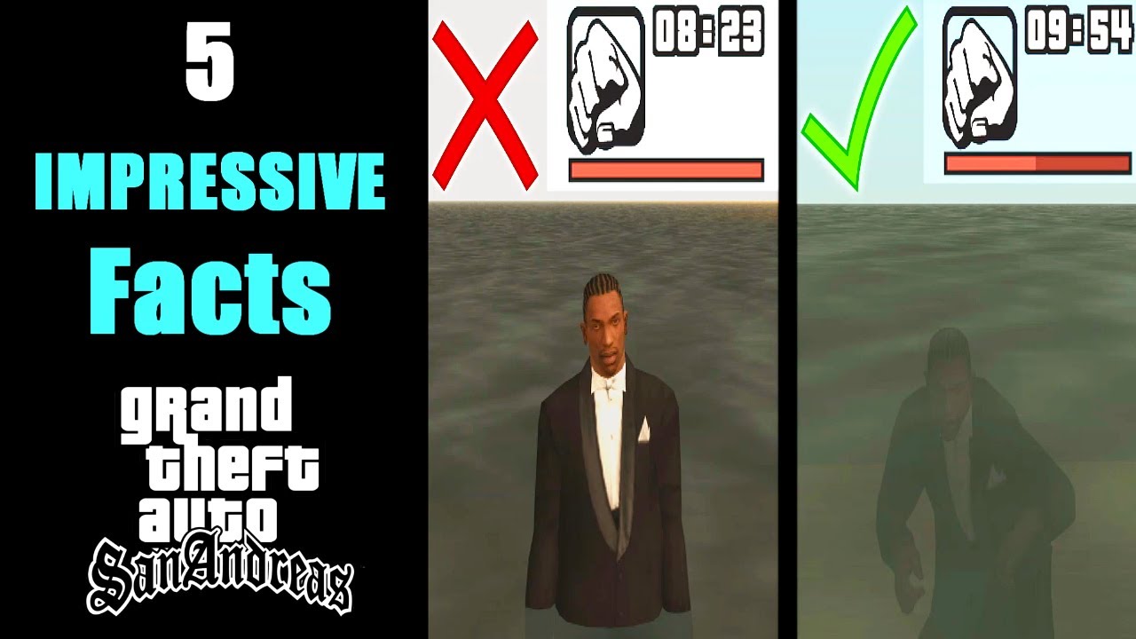 5 IMPRESSIVE Facts about GTA San Andreas