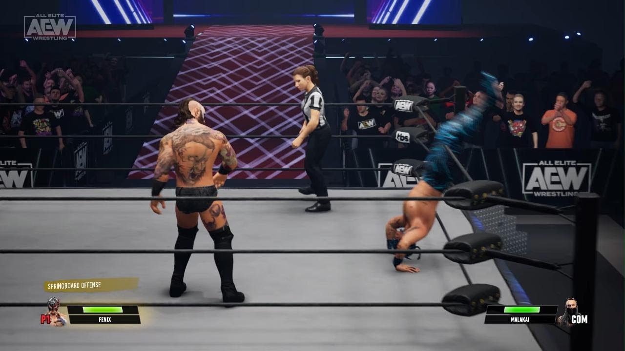 AEW: Fight Forever_ andrade vs omega