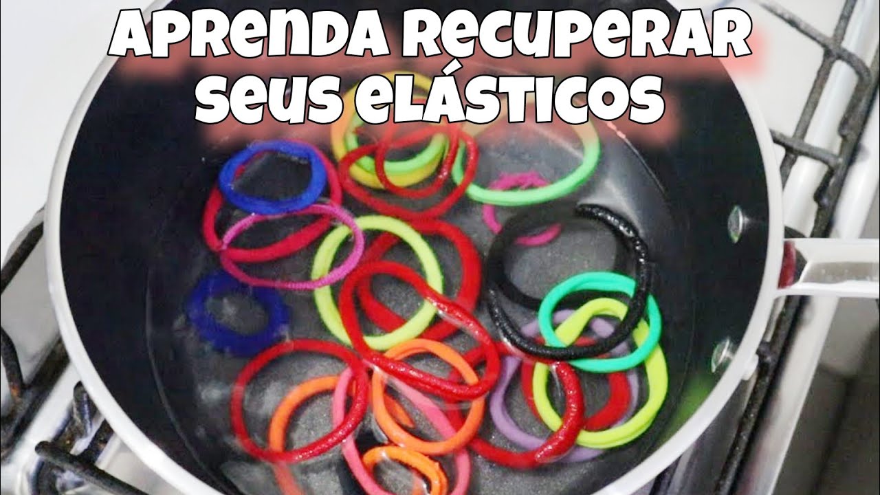 APRENDA A RECUPERAR ELÁSTICO DE CABELO