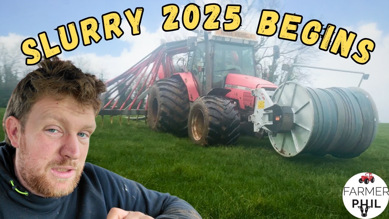 SLURRY SEASON 2025 STARTS NOW! MASSEY HARD AT WORK