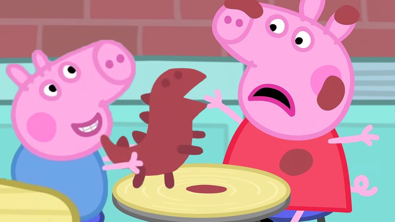 小猪佩奇 | 第四季 第23集 「 做陶器 」 粉红猪小妹 | 佩佩猪 |Peppa Pig Chinese |动画