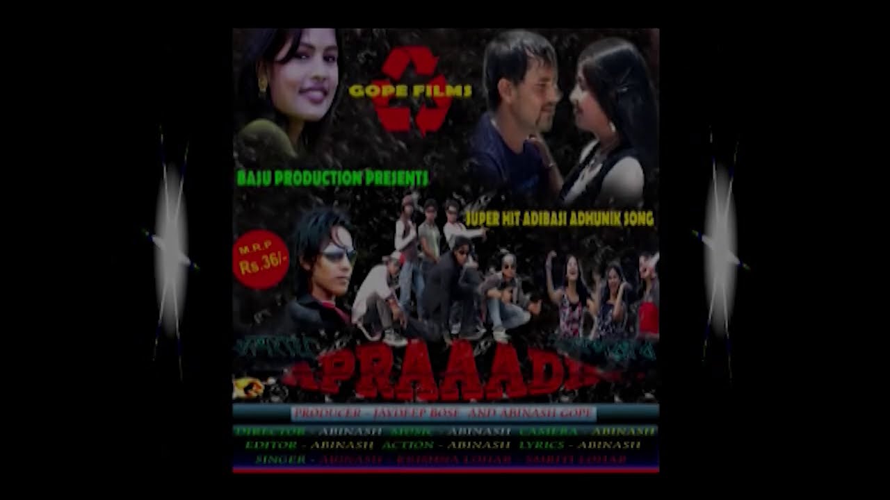 My first film...  APRAADH .... Nagpuri Sadri song Abinash Gope