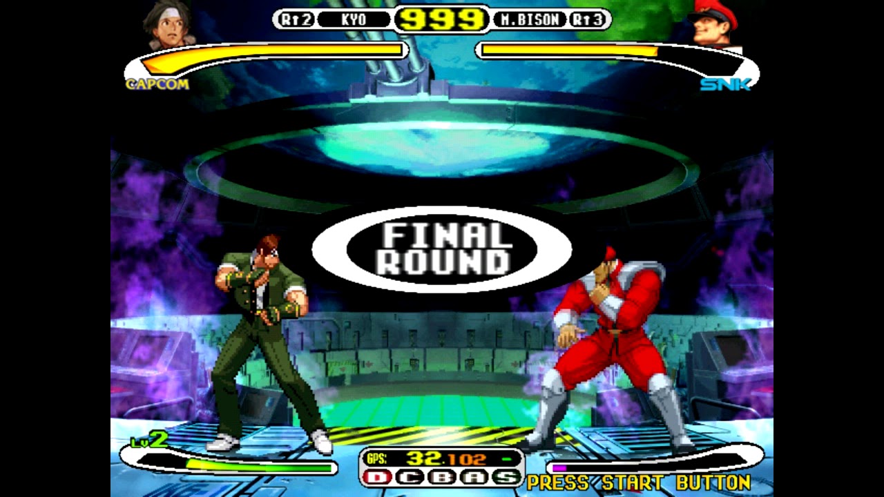 Capcom vs SNK - M. Bison boss