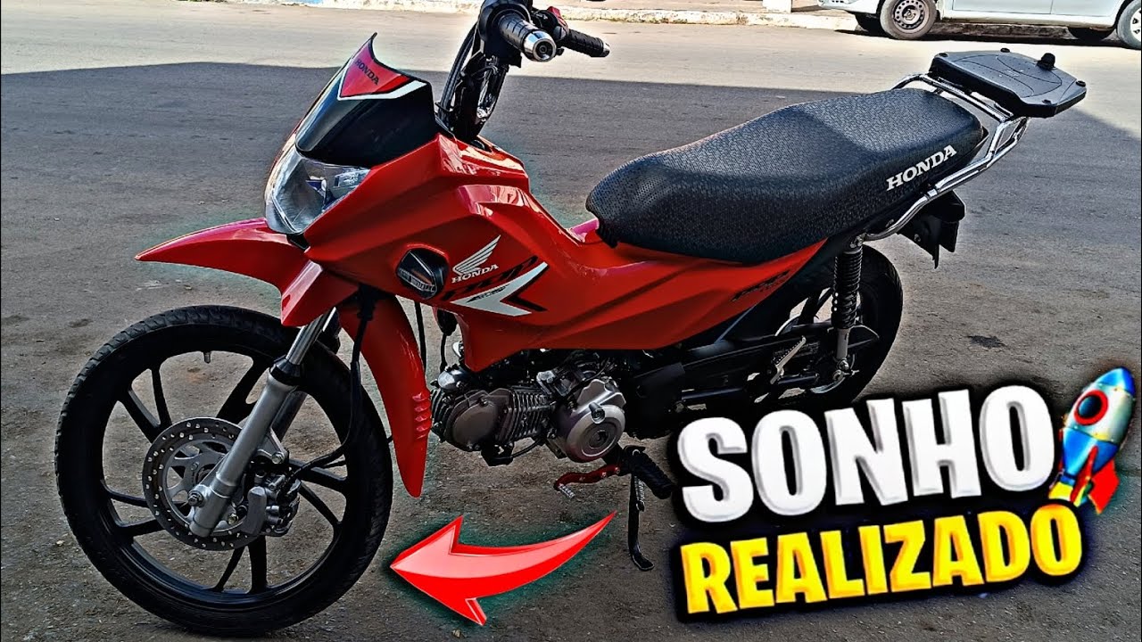 COLOQUEI FREIO A DISCO NA MINHA POP 110 ES 2025 SONHO REALIZADO 🤩