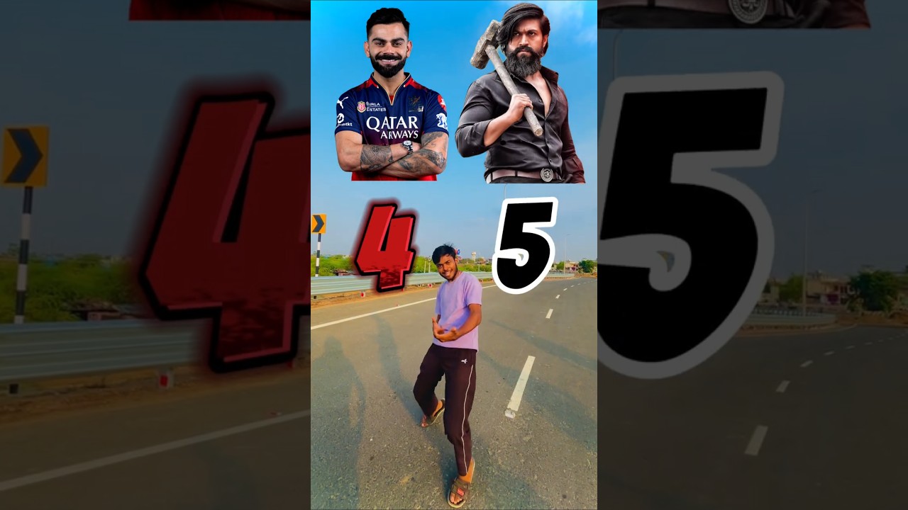 VIRAT KOHLI ❤️ VS KGF CHAPTER 2🖤       #india #cricket #movie #trend