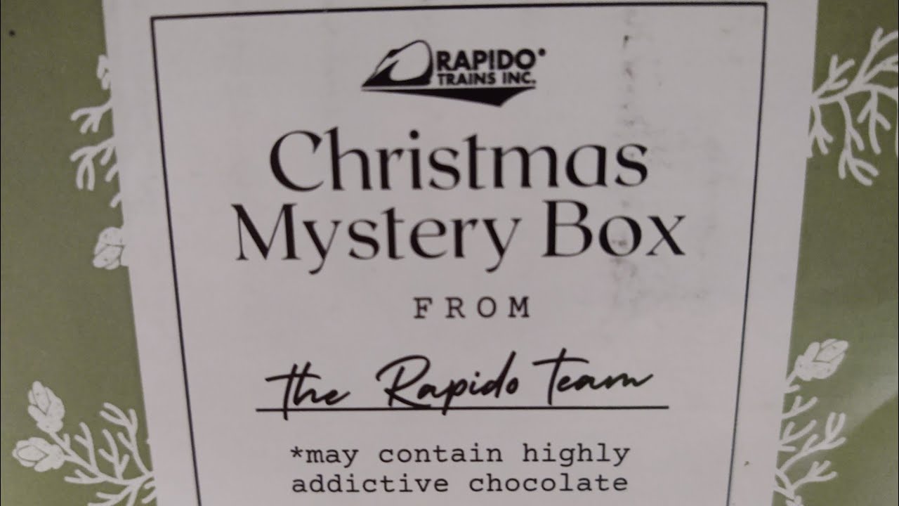 Unboxing a Rapido Trains HO Scale Mystery Box! 11/10/23