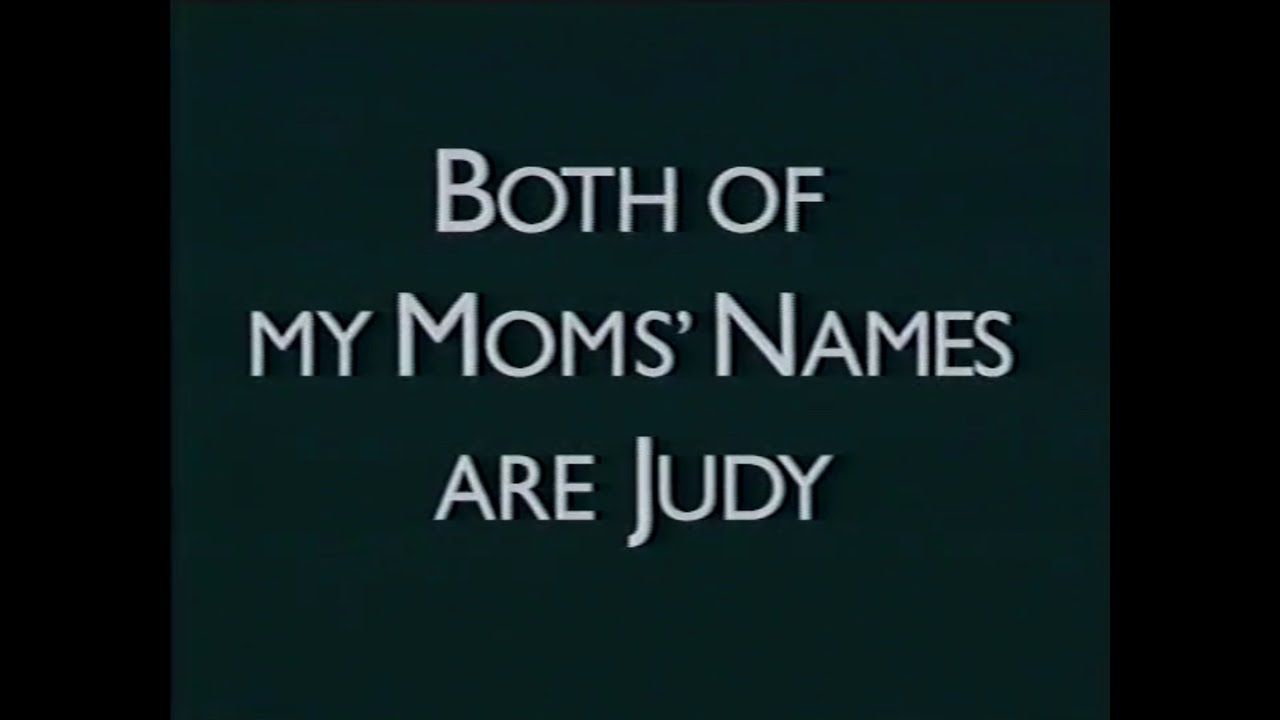 [VHS] Both Of My Moms' Names Are Judy: Children Of Lesbians & Gays Speak Out - (1994)