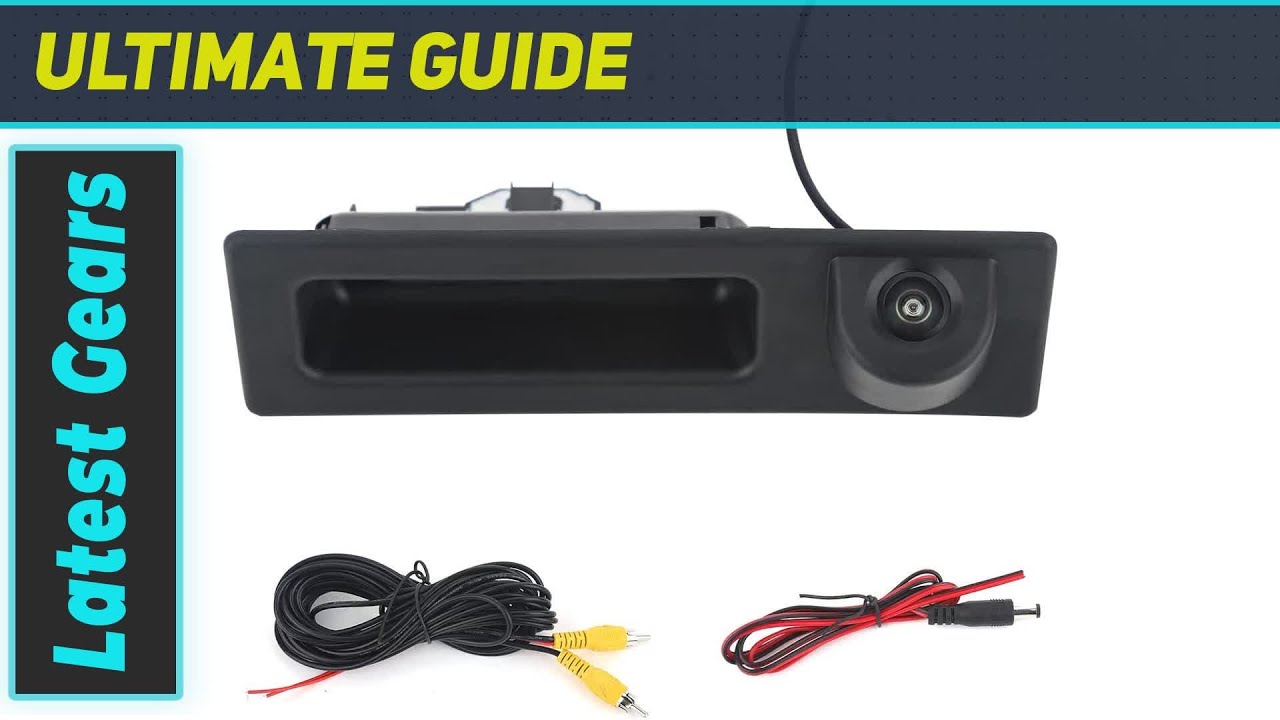 ZONFANT HD 1280x720p Rear View Camera: The Ultimate Safety Upgrade for Your BMW!