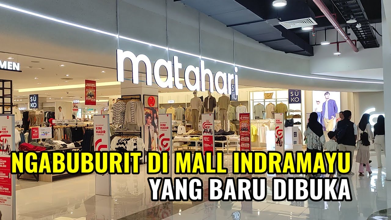 Ngabuburit di Mall Indramayu yang Baru Dibuka