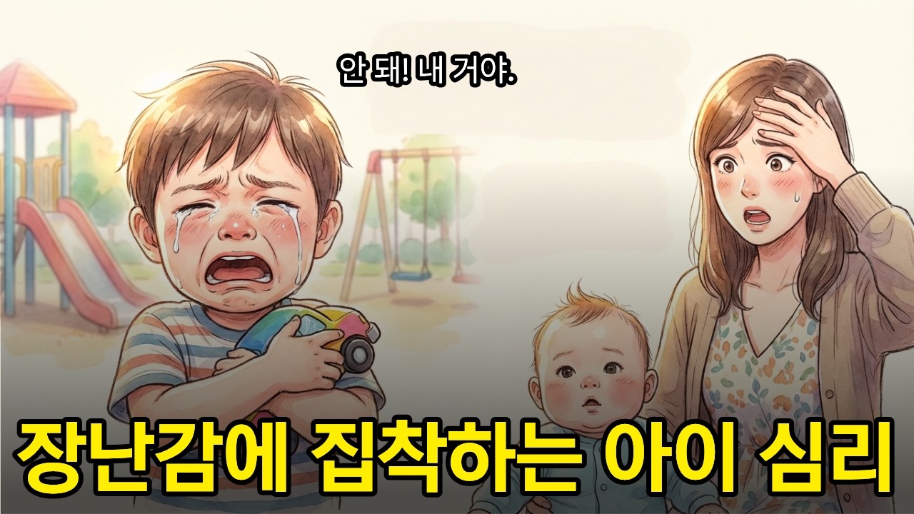 2-5세 아동 발달 심리: 장난감 집착과 소유권 교육 4가지 대처법