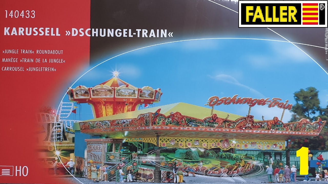FALLER - Build DSCHUNGEL TRAIN (Jungle Train) set 140433 #1