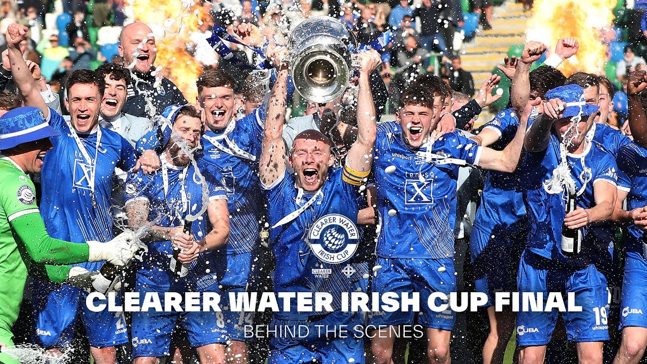 Clearer Water Irish Cup Final 2025 | Behind the Scenes