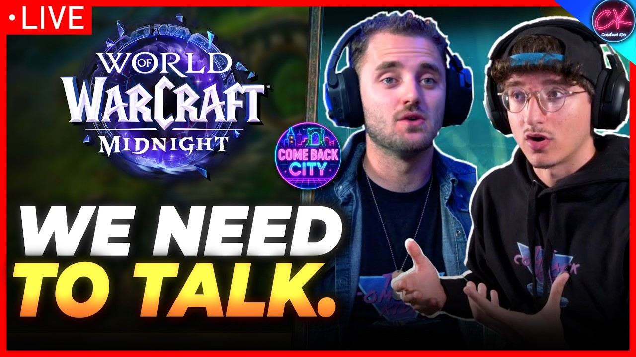 🔴LIVE | Midnight Launched & We Need To Have A Talk. | Comeback City Show #worldofwarcraft