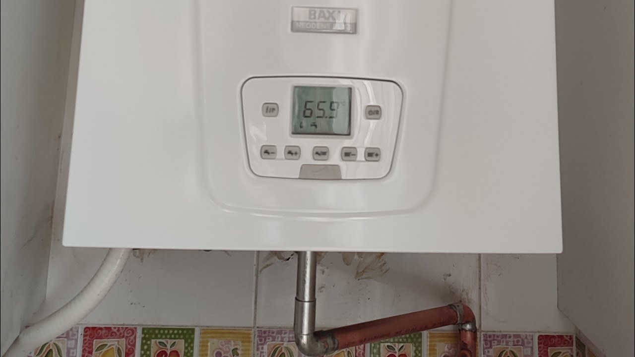 Instacion de caldera BAXI NEODEN PLUS 40/40