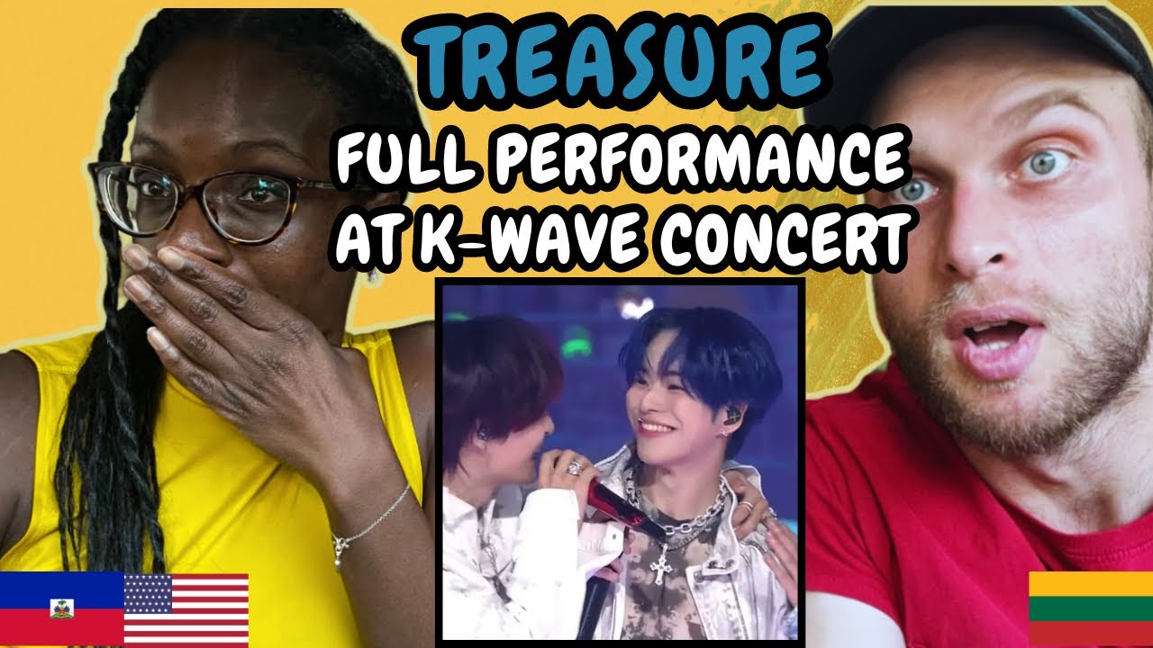 REACTION TO TREASURE (트레저) - Full Performance at K-Wave Concert Inkigayo | FIRST TIME WATCHING