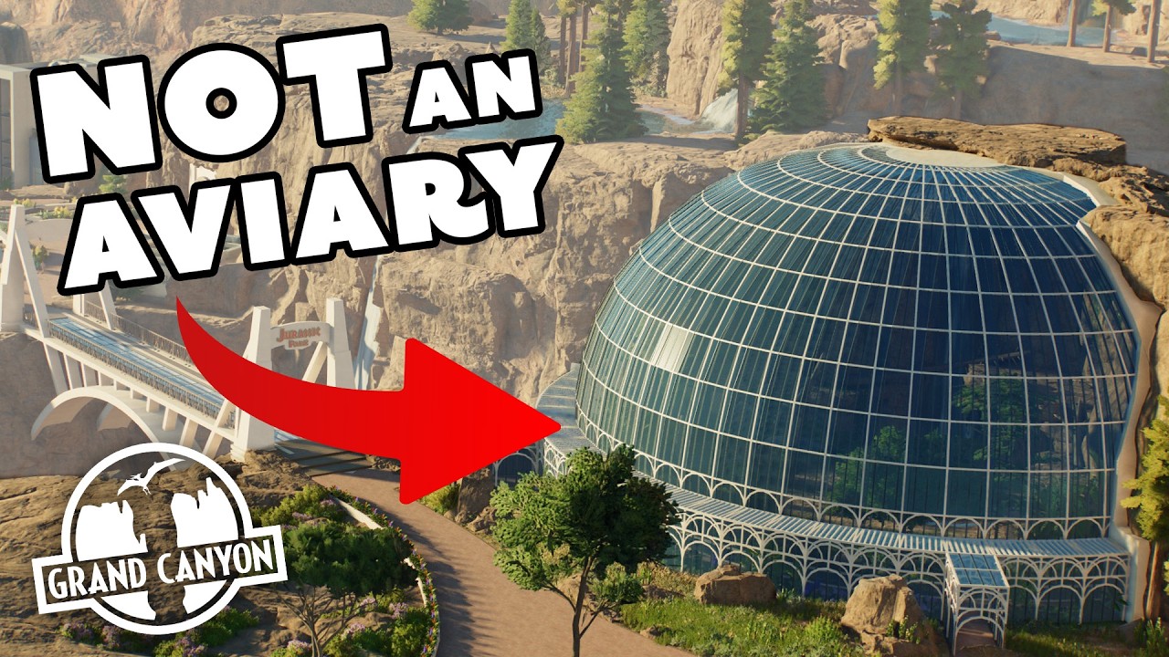 🔲 It's Better! EPIC INDOOR BIODOME HABITAT | Jurassic World Evolution 3 Sandbox Park Build