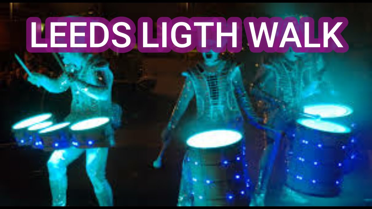 Vertical Walk | LEEDS LIGTH 2025 | Natural Sounds | 10 min