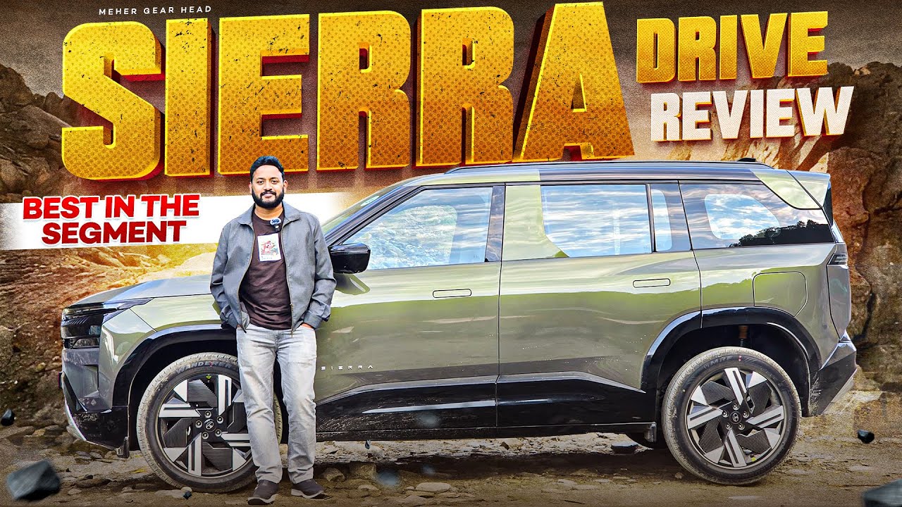 2025 Tata Sierra Full Drive Telugu Review | On-Road Performance & Mileage Test| Meher Gear Head