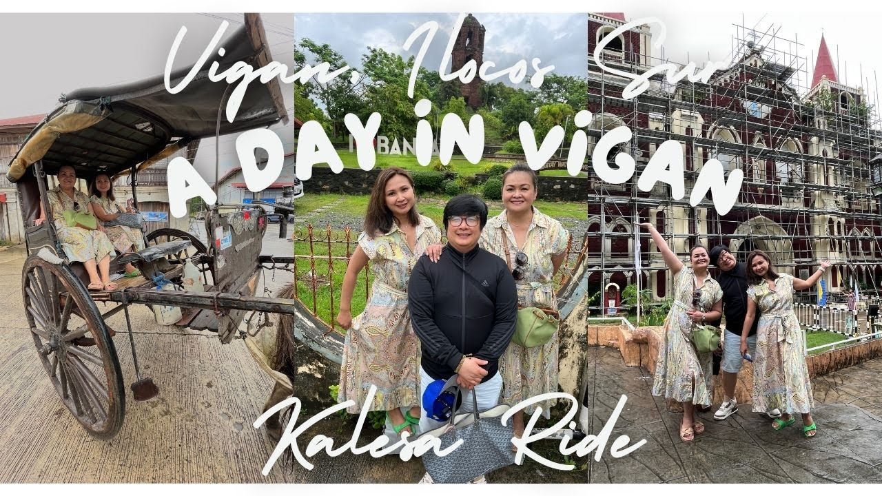 Rainy Kalesa Ride | VIGAN Ilocos Sur