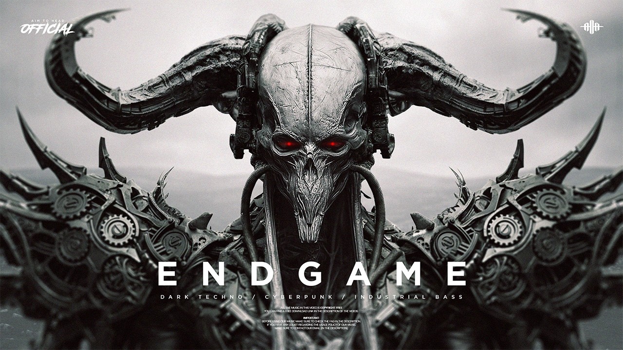 2 HOURS Dark Techno / EBM / Industrial Bass Mix 'ENDGAME' [Copyright Free]