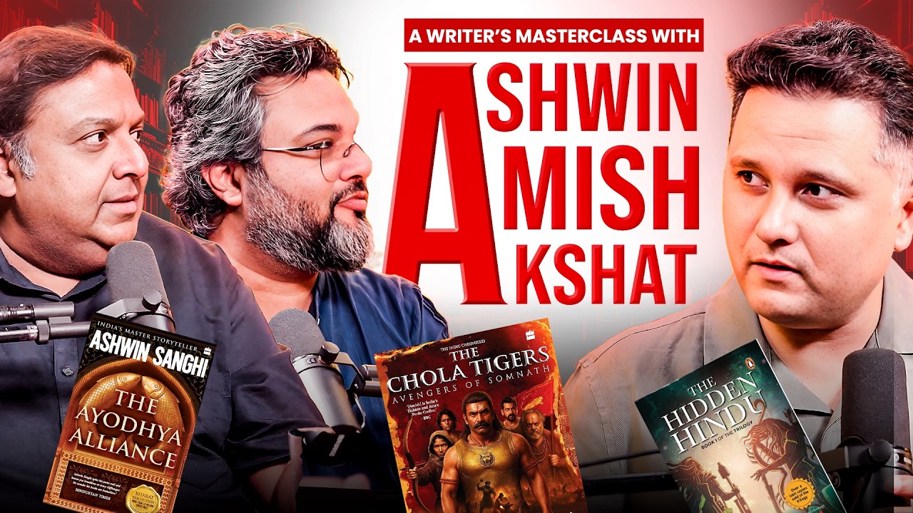 Become a Master Storyteller with @ashwinsanghi , Amish Tripathi and @AkshatGuptaAuthor