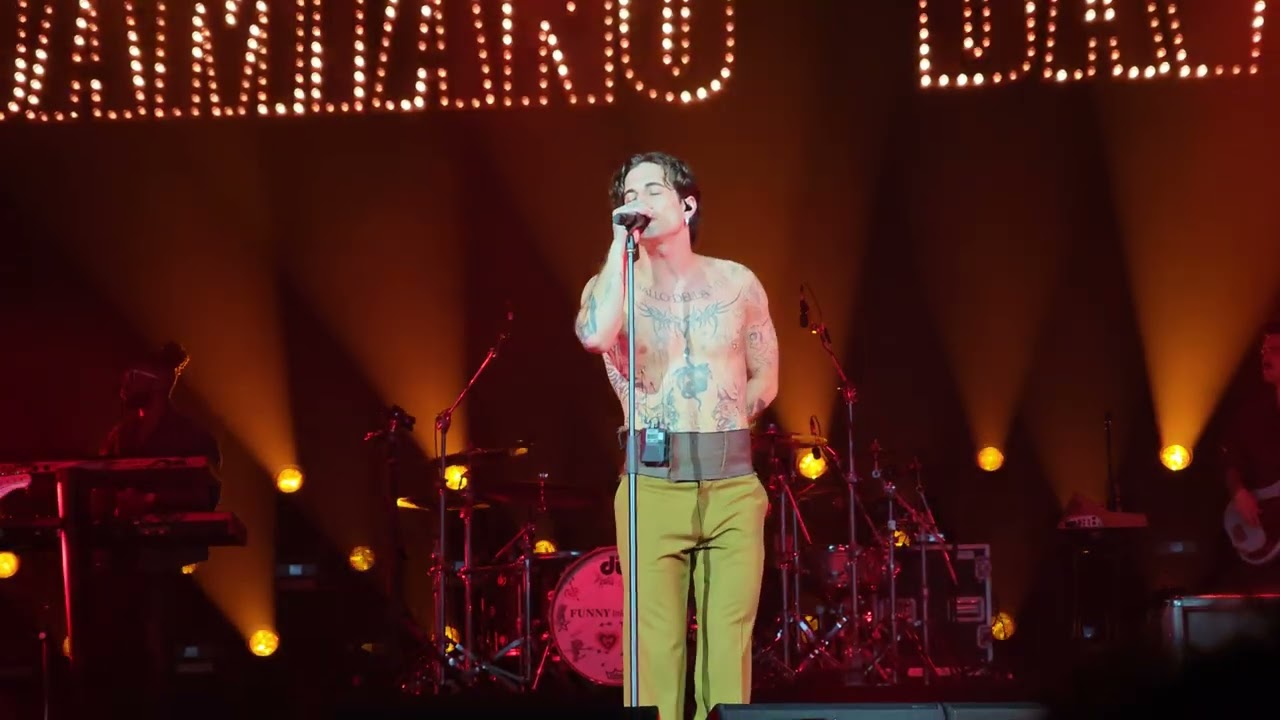 Damiano David Talk to me Funny Little Fears World Tour Rome