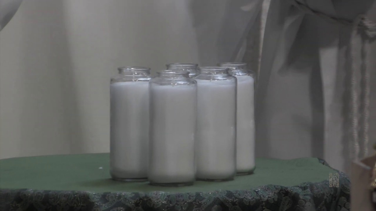 Blessing of the candles for the Feast of the Presentation of the Lord