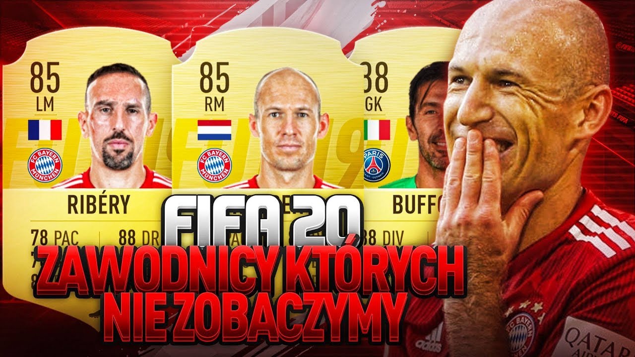 FIFA 20 I ZAWODNICY KTÓRYCH MOŻE ZABRAKNĄĆ!!!