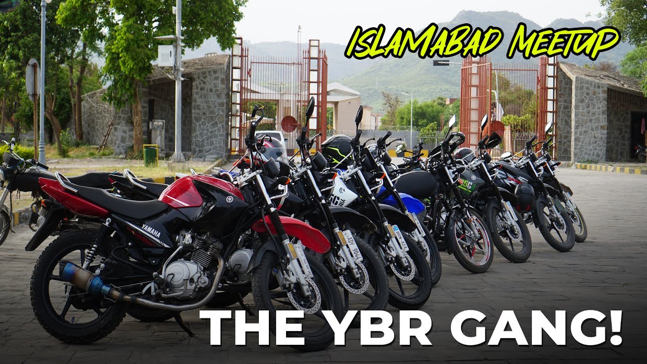 Bikers Meetup & Iftar at Islamabad | Pir Sohawa Ride | YBR Gang Meetup