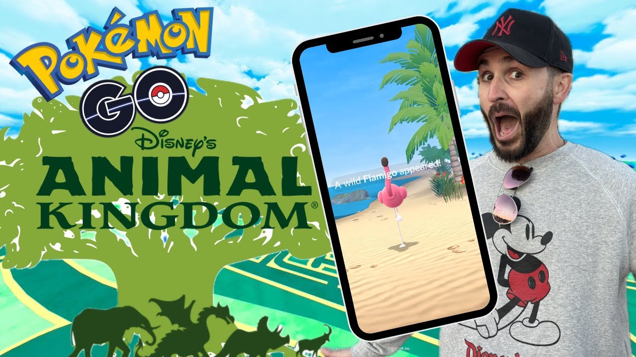 *NEW* Pokemon Debut at Disney's Animal Kingdom! (Pokémon Go)