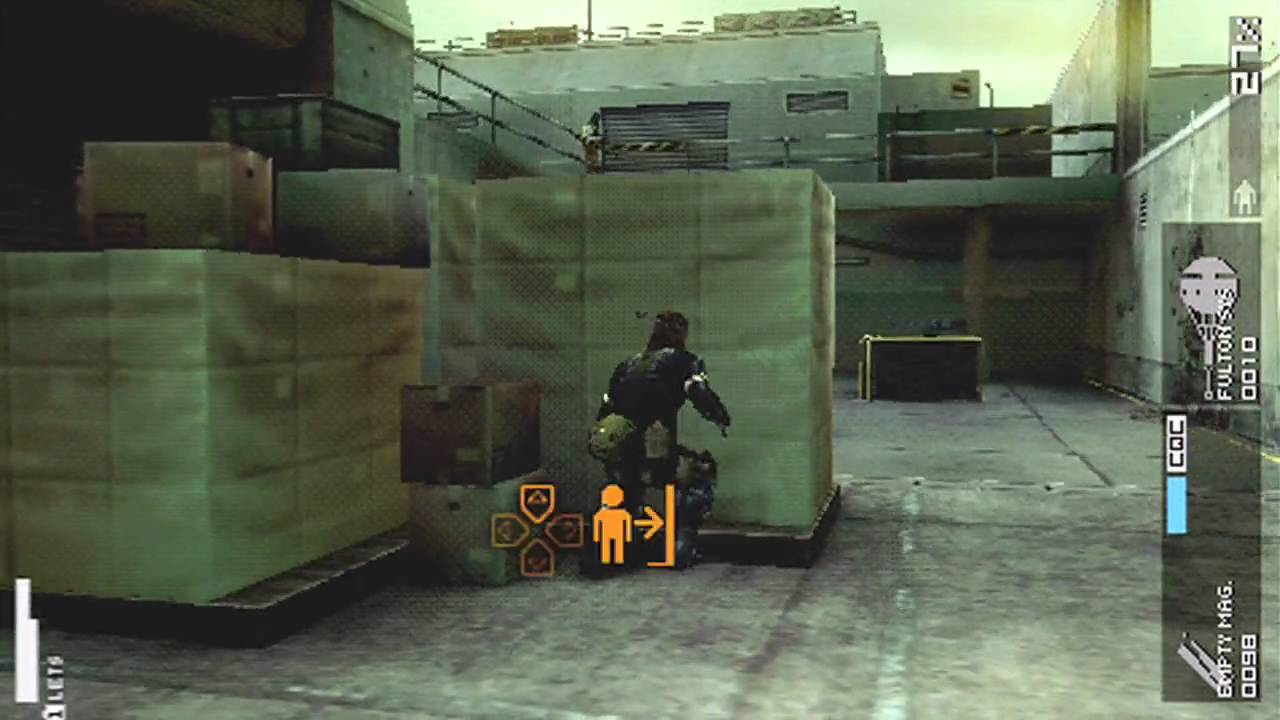 MGS PEACE WALKER 第一夜 「いつもの1人で潜入してみた」
