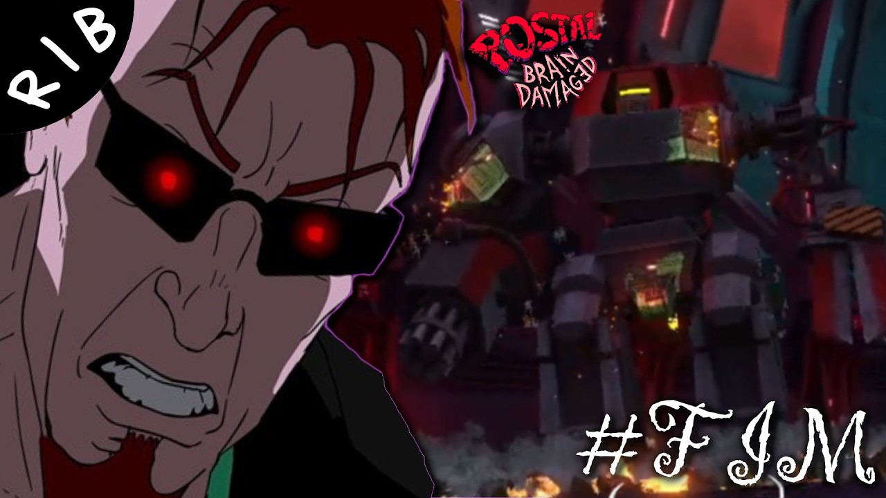 Lutei contra a MINHA VERSÃO MALIGINA - Postal: Brain Damage #11 (FINAL)