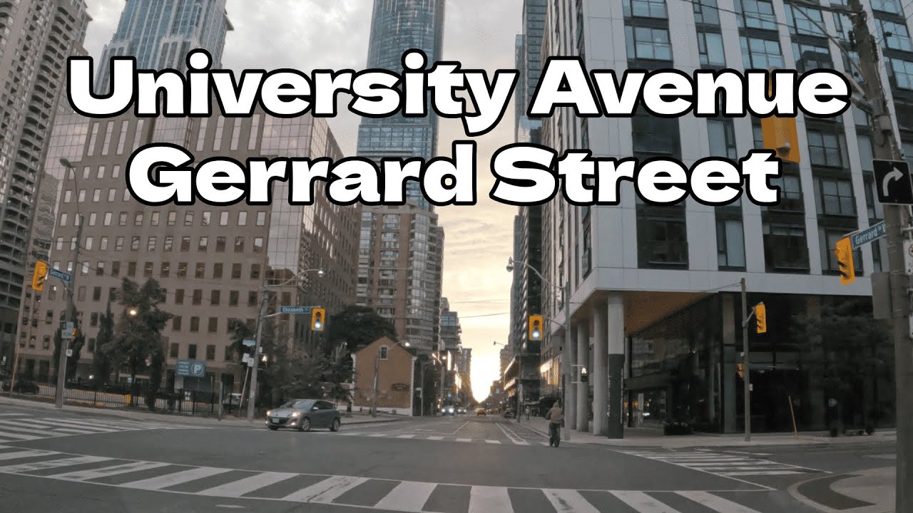 University Avenue | Gerrard Street West Toronto