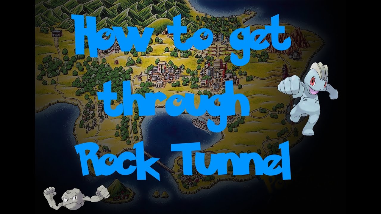 How To Get Through Rock Tunnel (Pokemon Fire Red/Leaf Green)