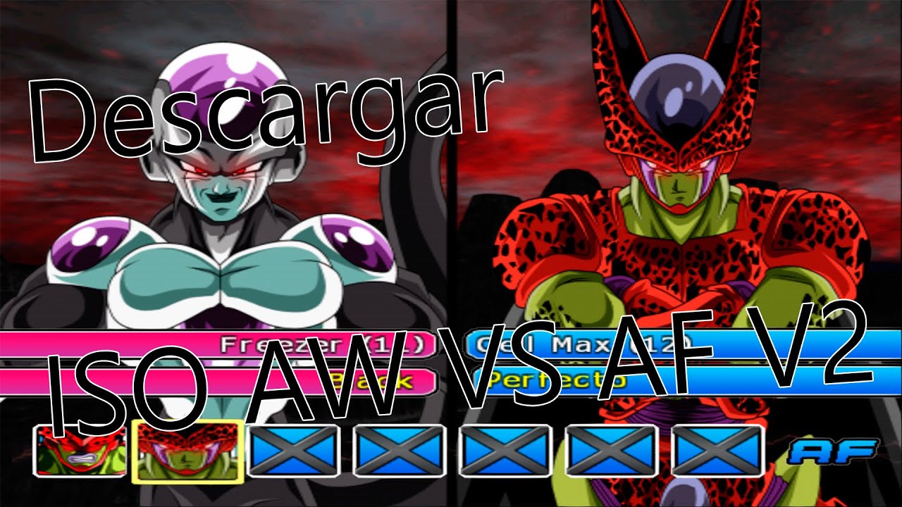 NUEVA ISO ANIME WAR VS AF V2 ULTIMATE | DRAGON BALL Z BUDOKAI TENKAICHI 3 VERSION LATINO